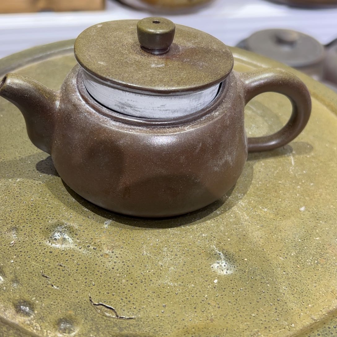 贵台龙窑柴烧茶壶95