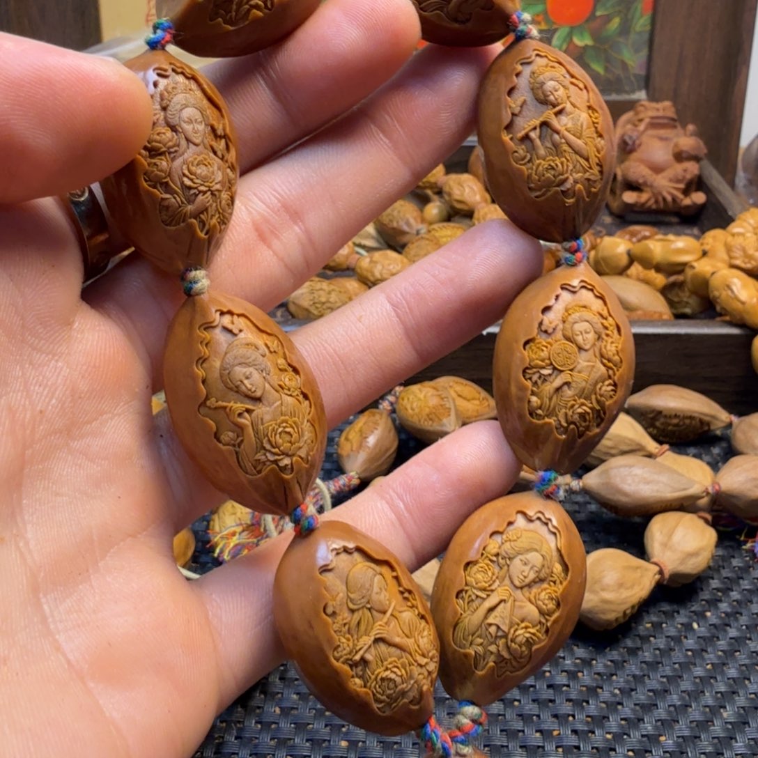 手串/手链橄榄核美女