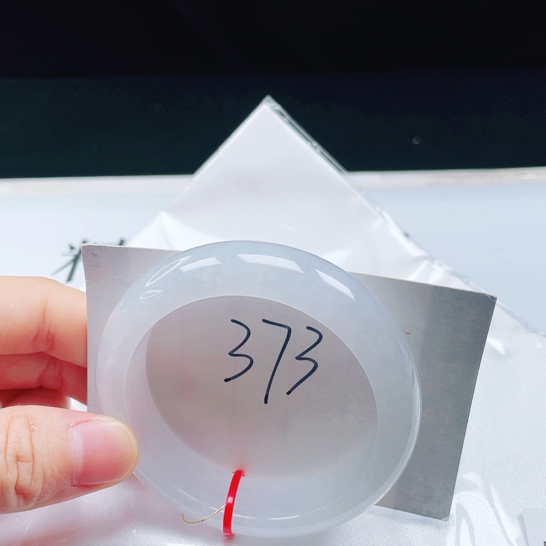 翡翠未镶嵌手镯55圈口