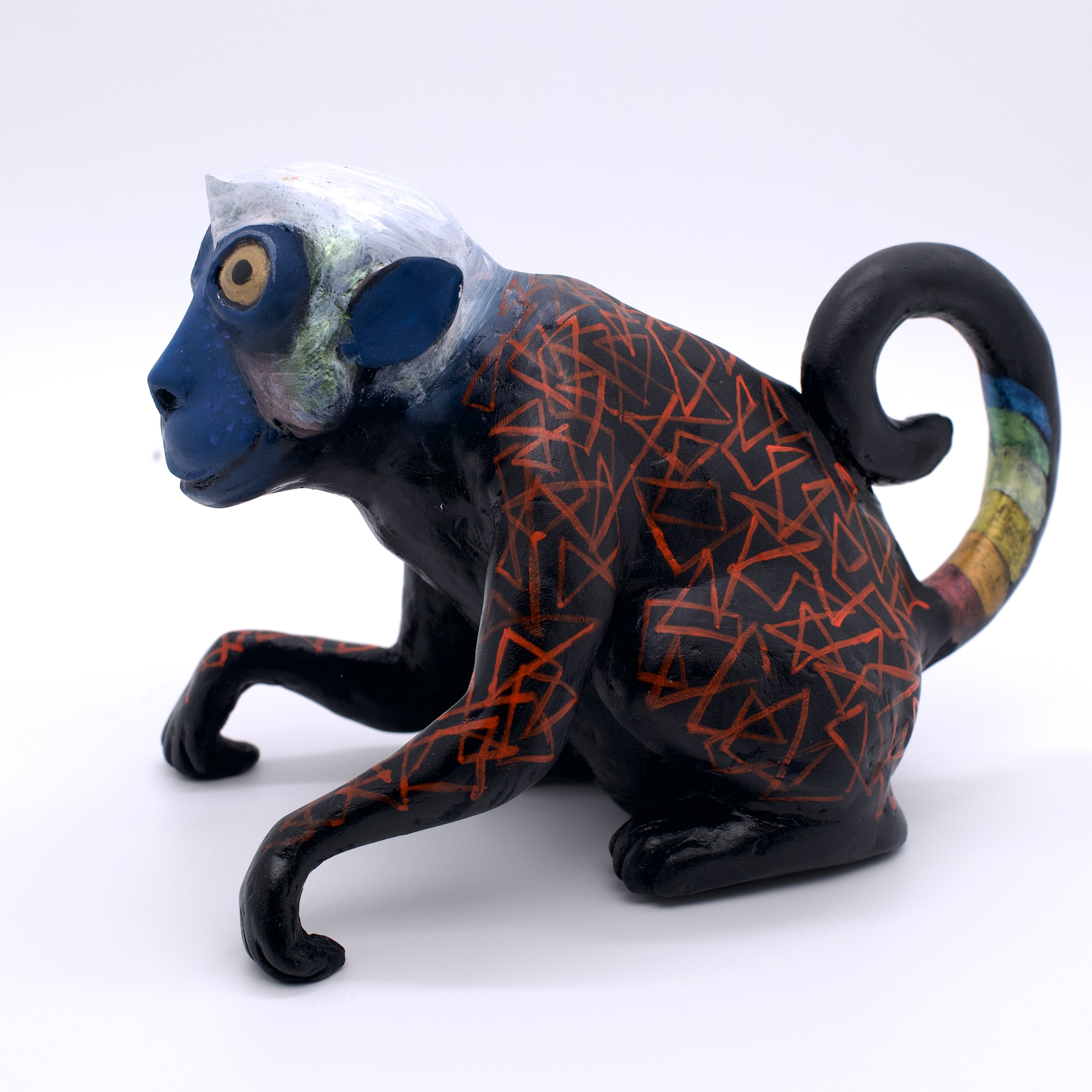王甜心雕塑《大马猴》限量1件 手工制作荣誉出品