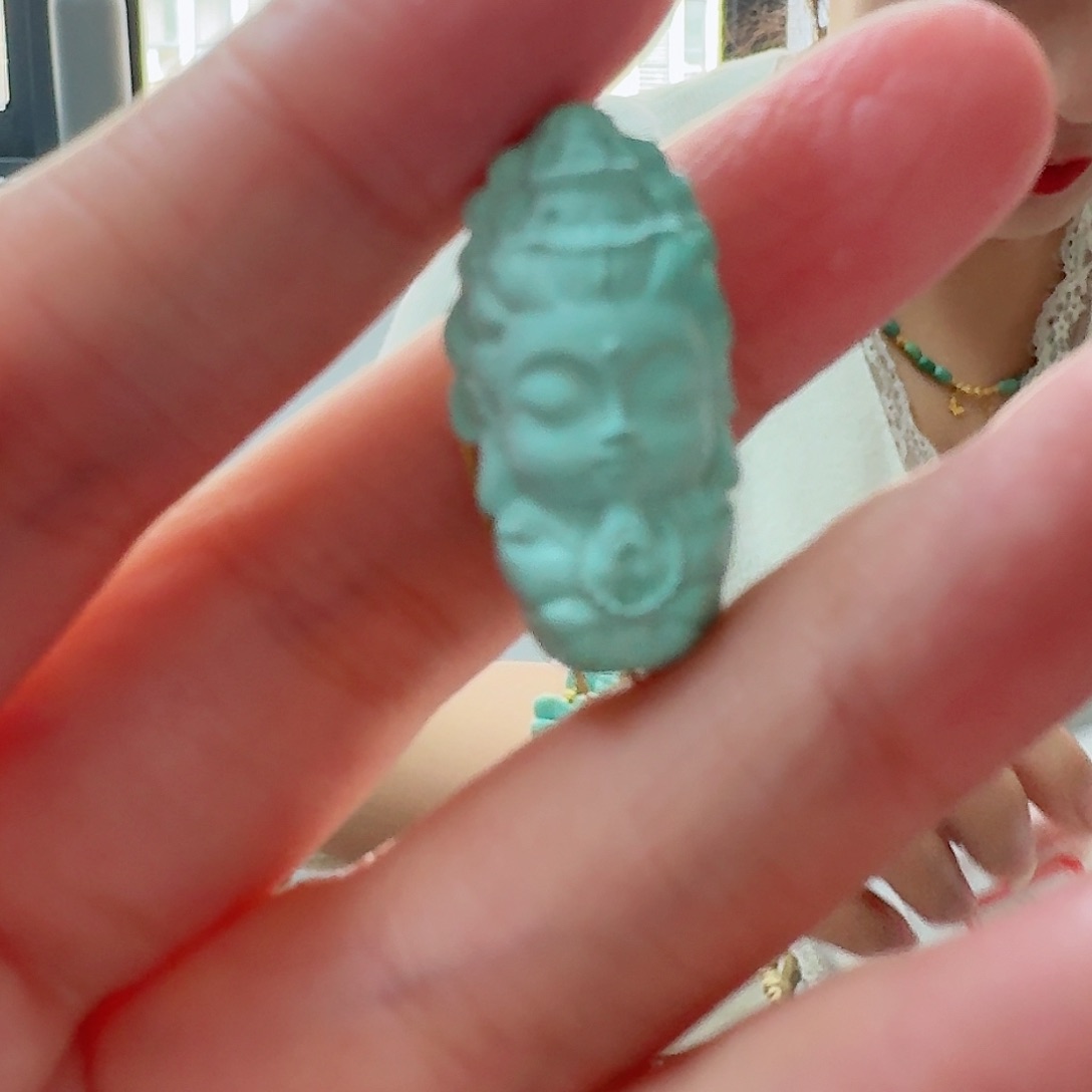 绿松石珠宝奇石未镶嵌