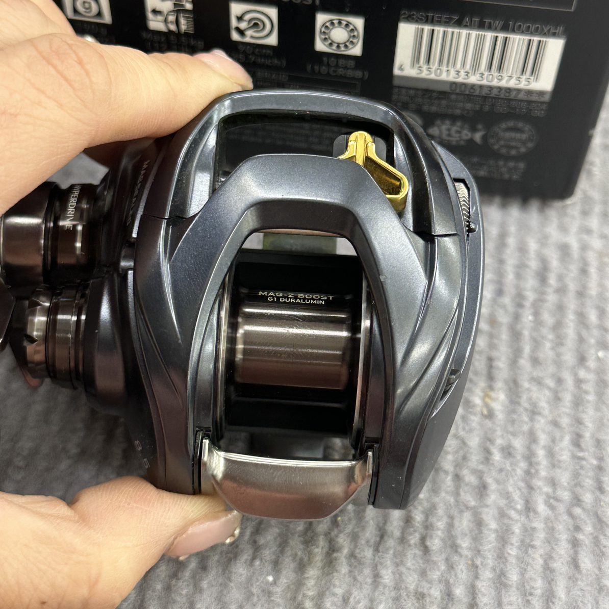 23史帝兹A2左手8.5速190g5.5kg正常使用痕迹外观有瑕疵齐全国行