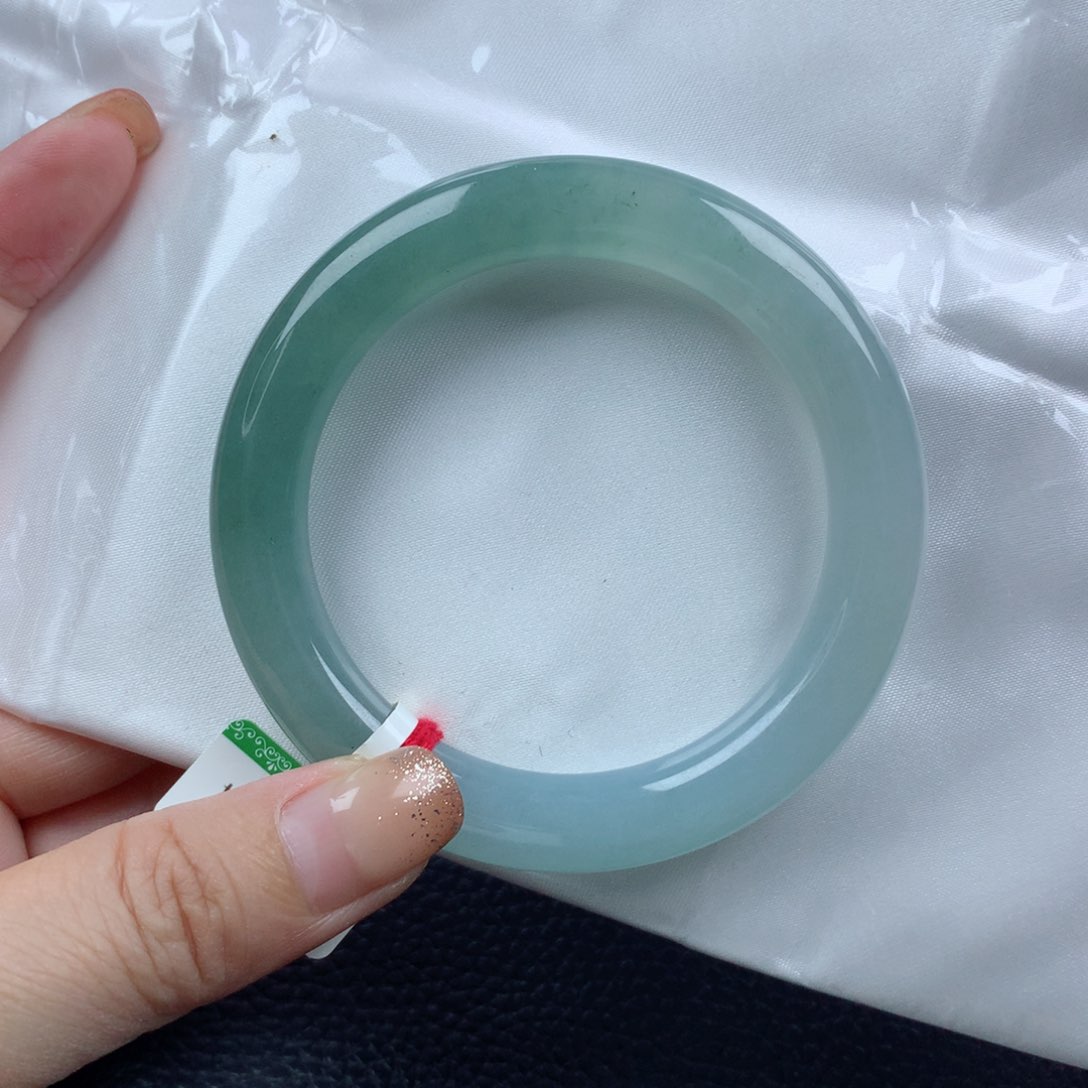 未镶嵌手镯翡翠缅甸天然翡翠56圈