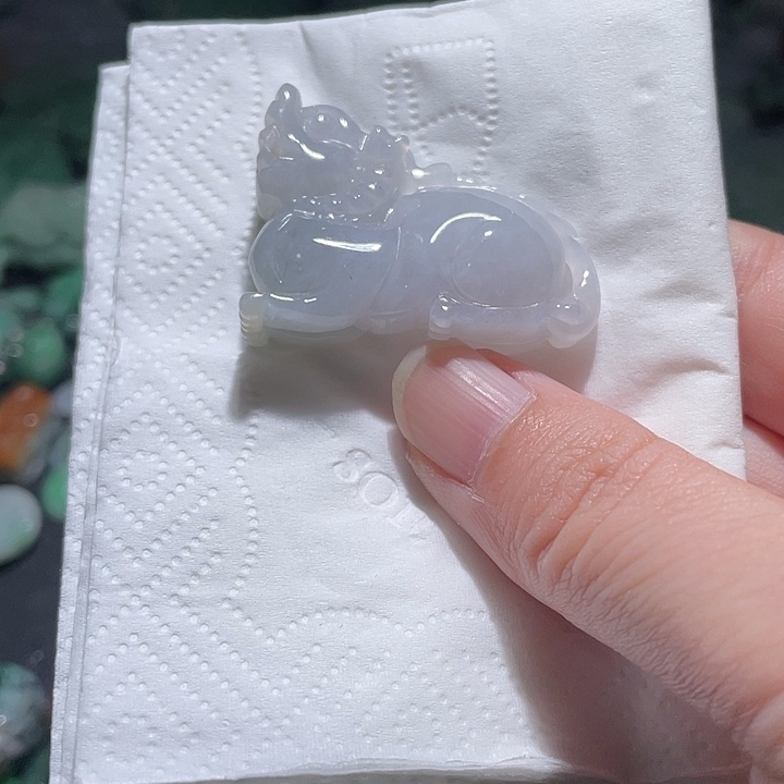 颈饰未镶嵌翡翠天