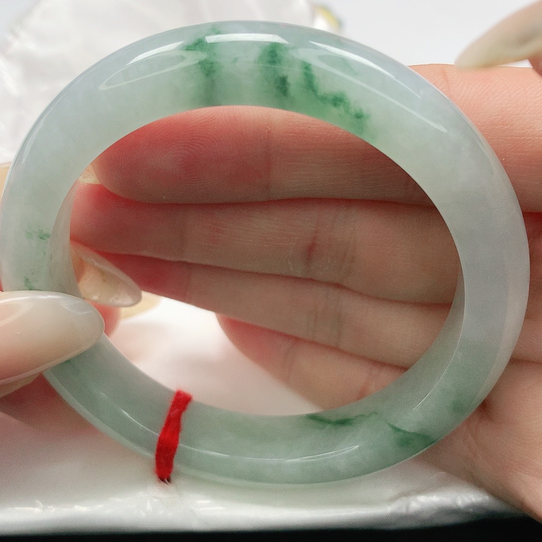 翡翠手镯未镶嵌缅甸天然A货翡翠