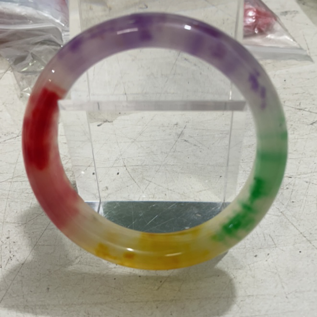 245  四彩车轮镯