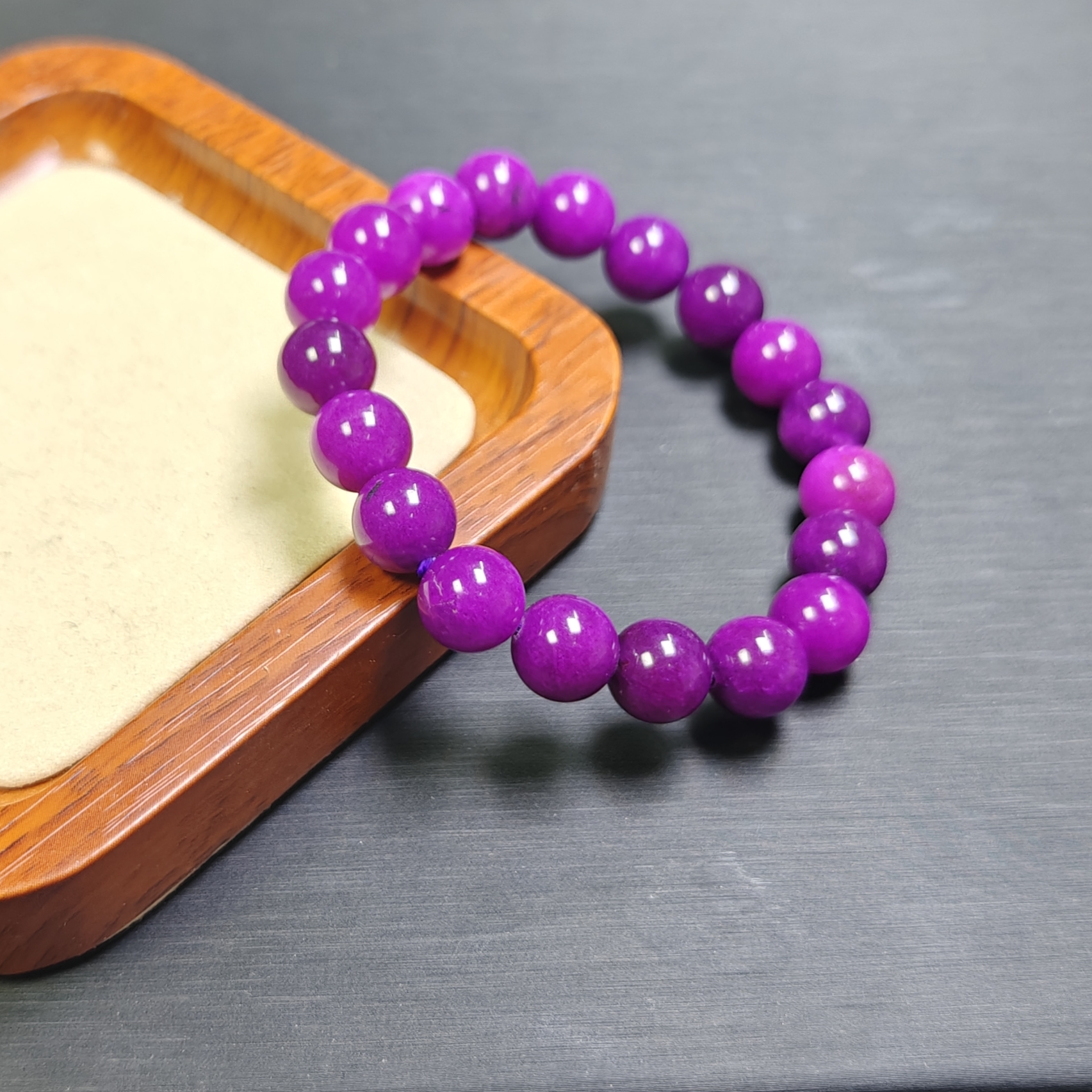 [停业清货]南非紫俱来皇家紫10m手串-129-多样性发一