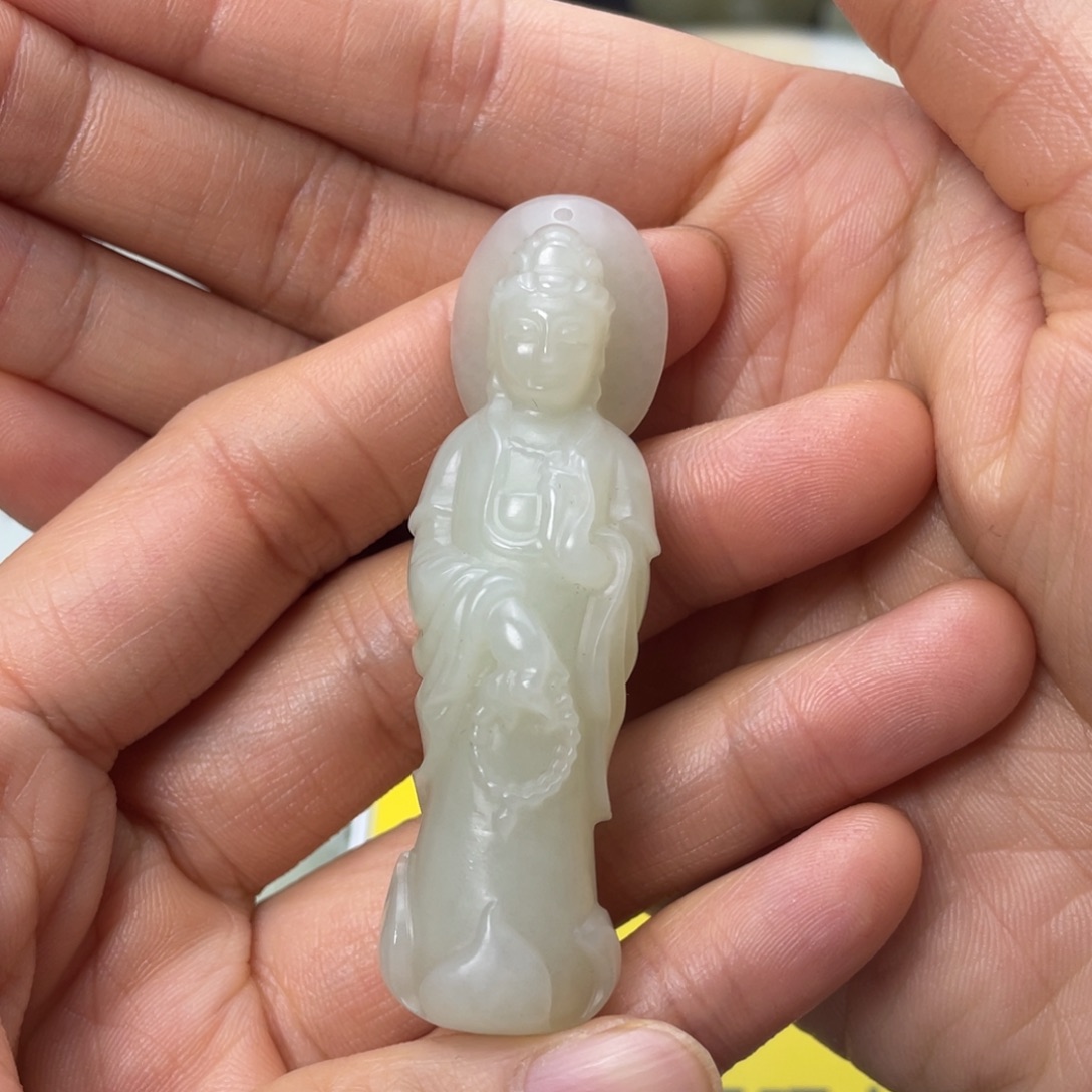 凤***凰和田玉未镶嵌挂件