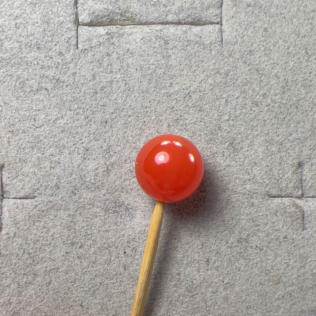 南红玛瑙未镶嵌11圆珠不****鼠