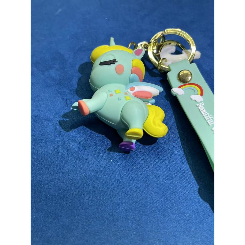 a2719绿色独角兽挂件多样性发货