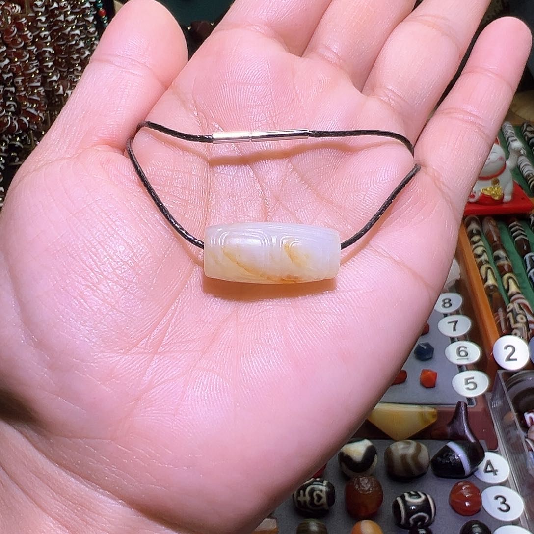 玛瑙/玉髓单珠未镶嵌