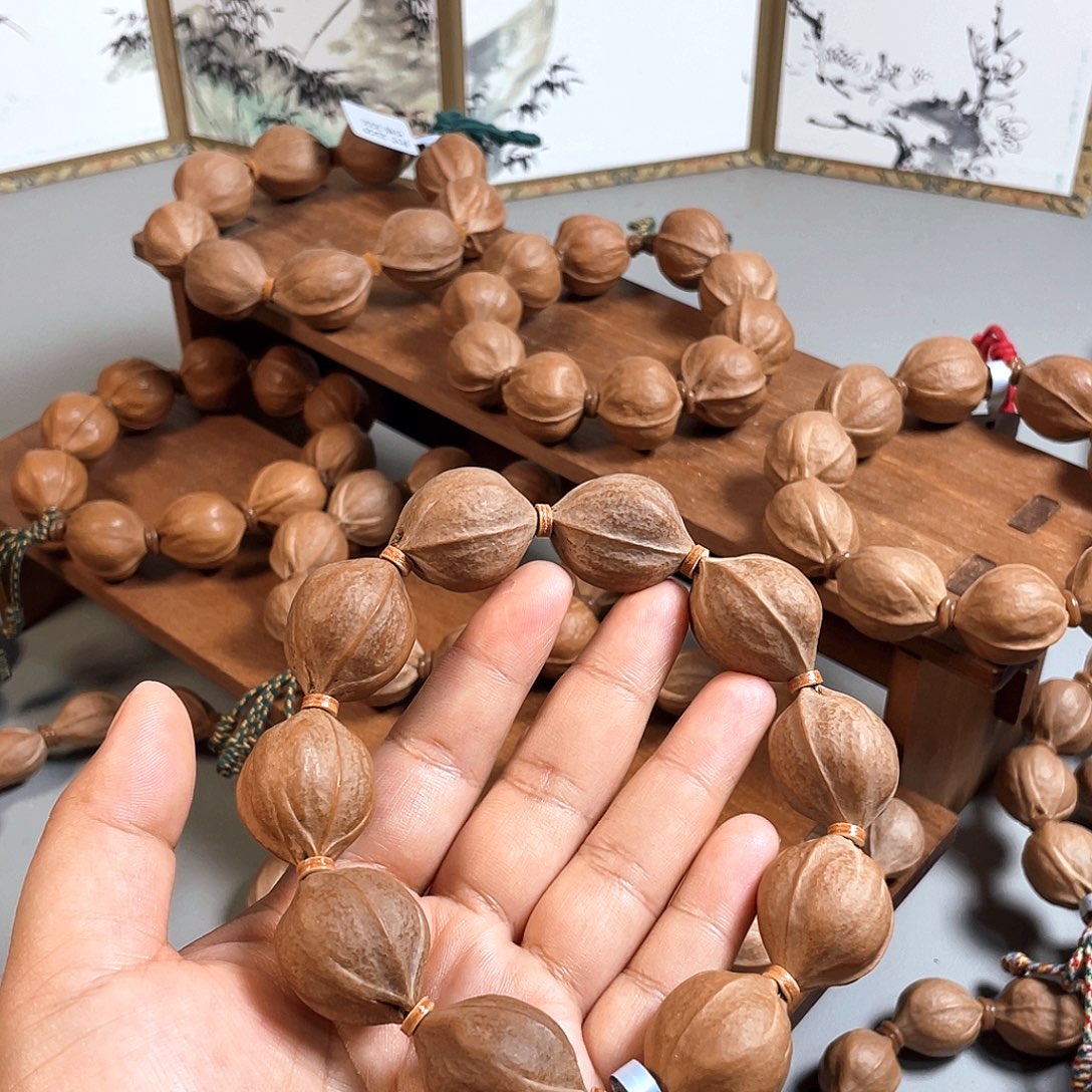 小***乐手串/手链橄榄核22/28梅林铁核