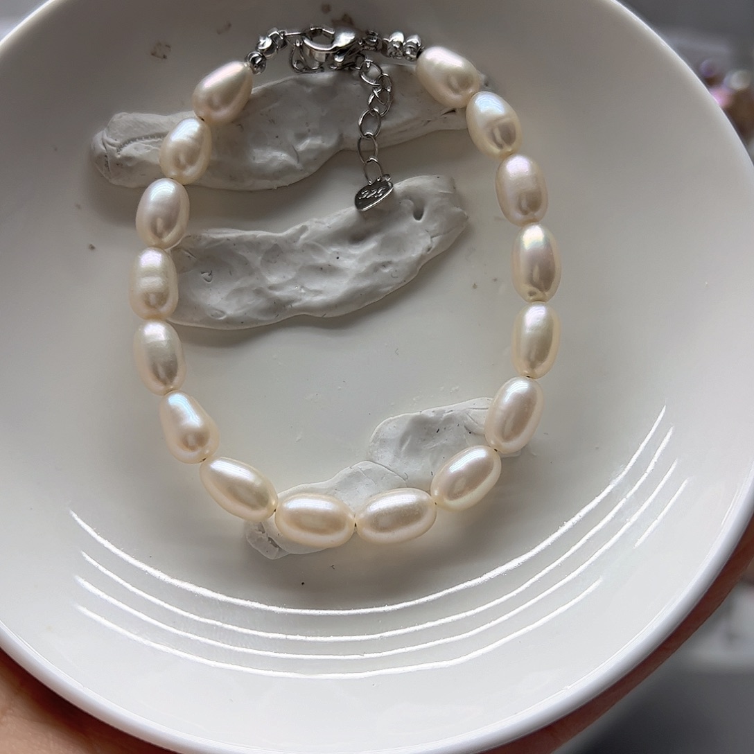 -***1银S925镶嵌耳饰淡水珍珠