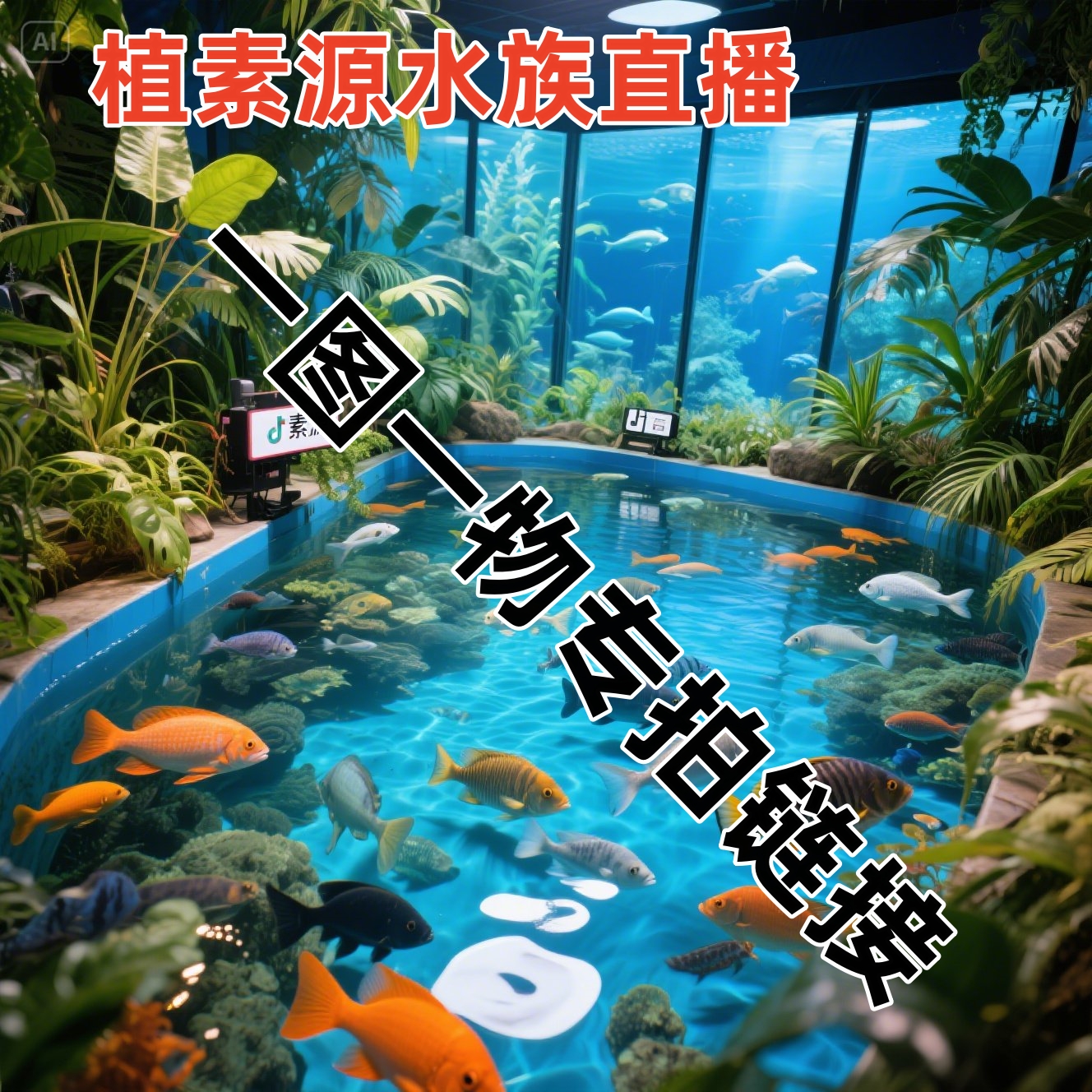 植素源水族易养珊瑚直播间一图一物专拍链接