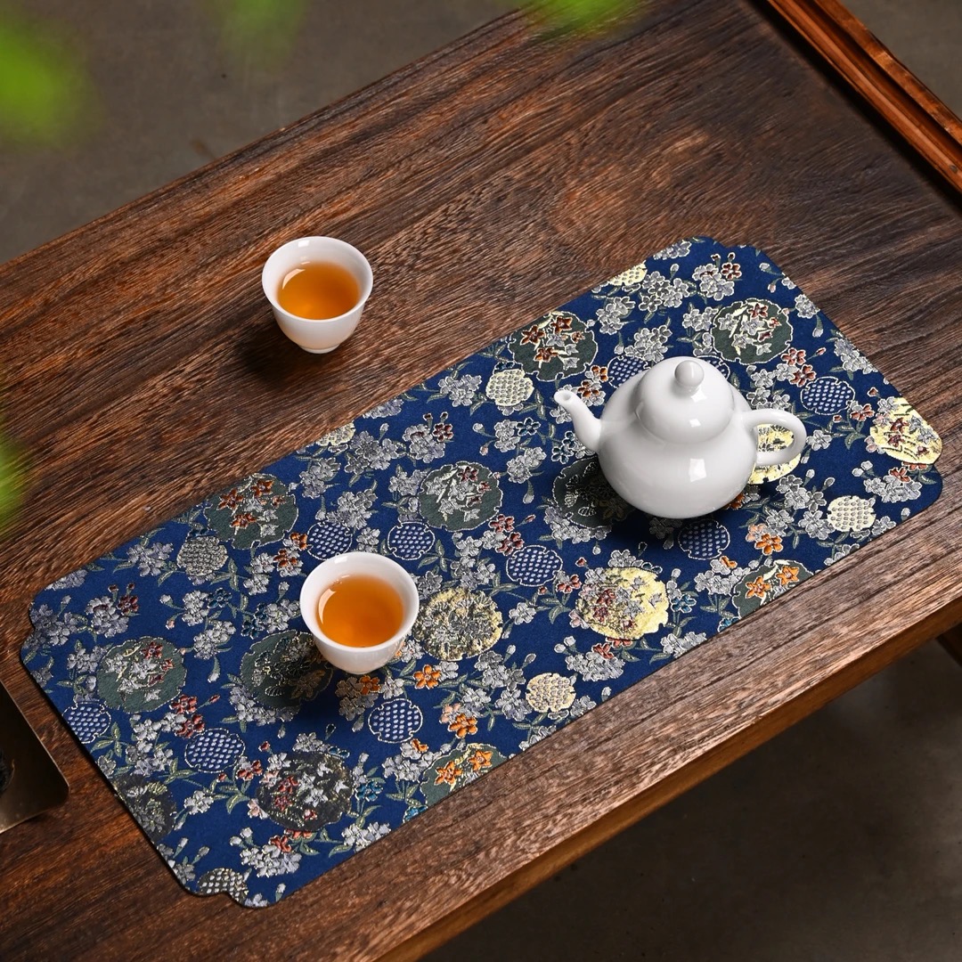 新式刺绣茶席家用茶巾茶席-0025