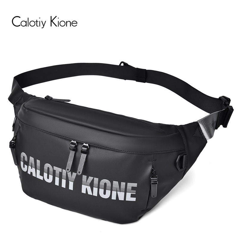 Calotiy Kione肩包包腰男士斜挎包多功能胸包户外运动时尚休闲
