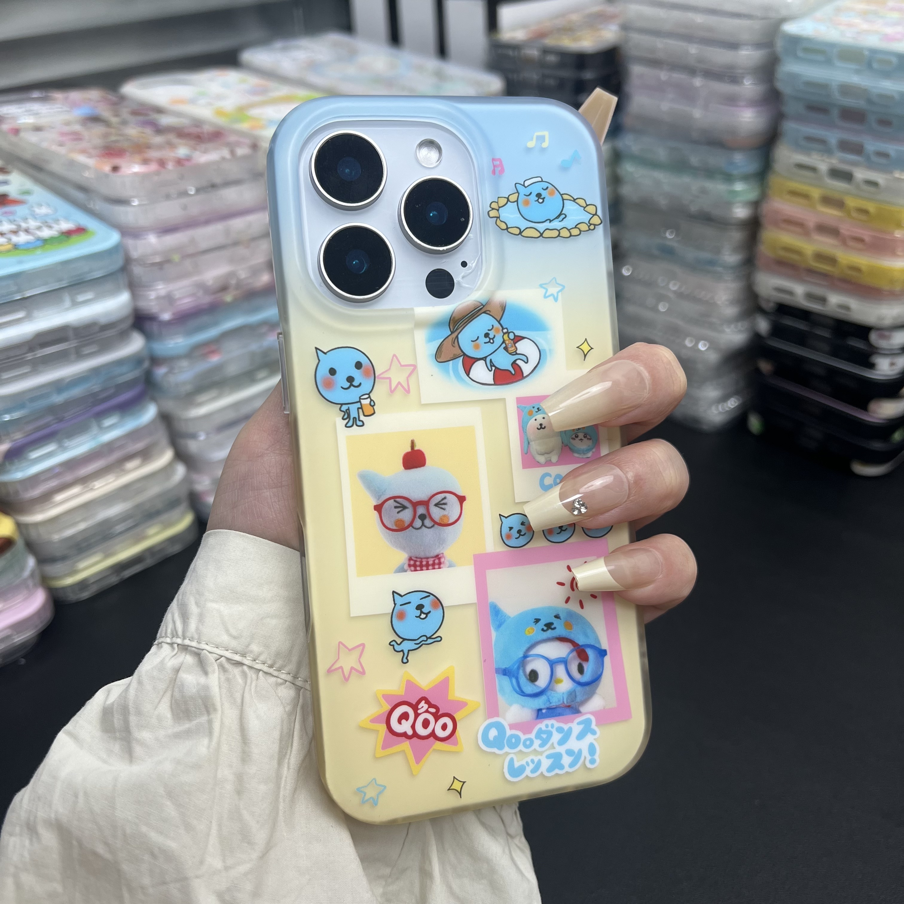 蓝星人适用苹果16pro手机壳13女款iPhone12高颜值15promax14P