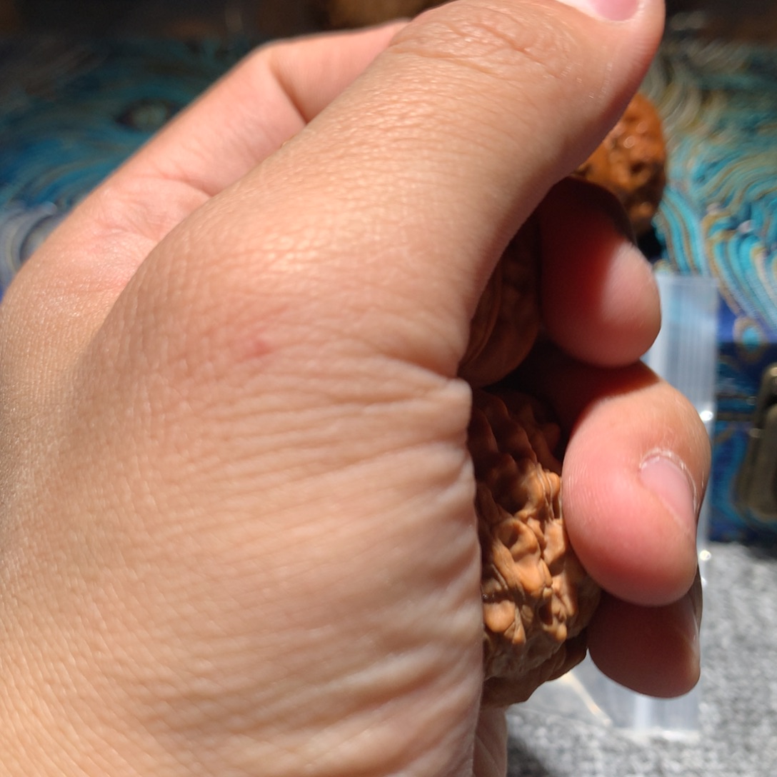 猴头核桃吊坠鱼*心567888754346789