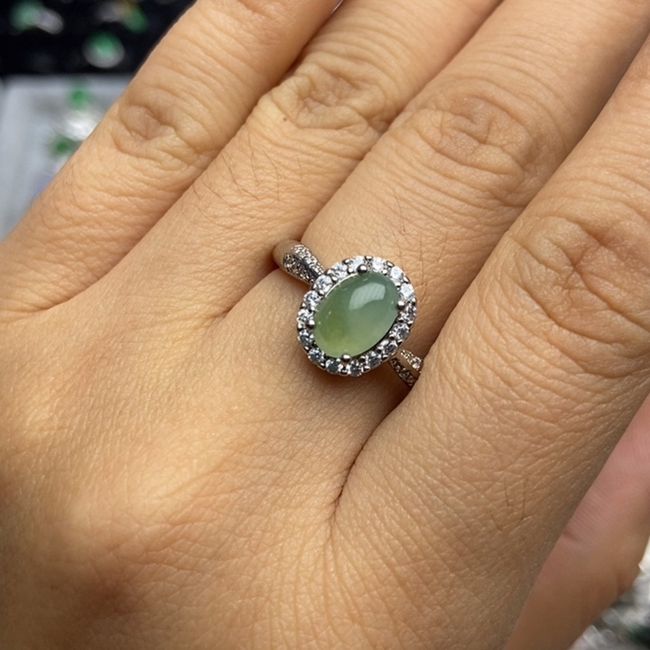 翡翠戒指合金戒指