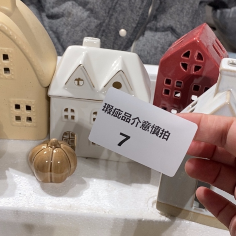 【闪购商品】摆件小*赳陶瓷摆件瑕疵特卖