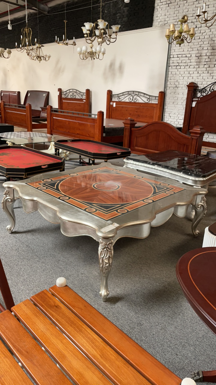 高端美式    大方茶几  LC-1029-1   142*142*50 破烂有残  不修