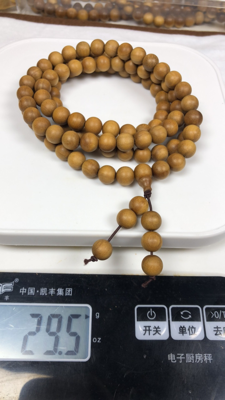 印度迈索尔老山檀香顺纹0.8多圈