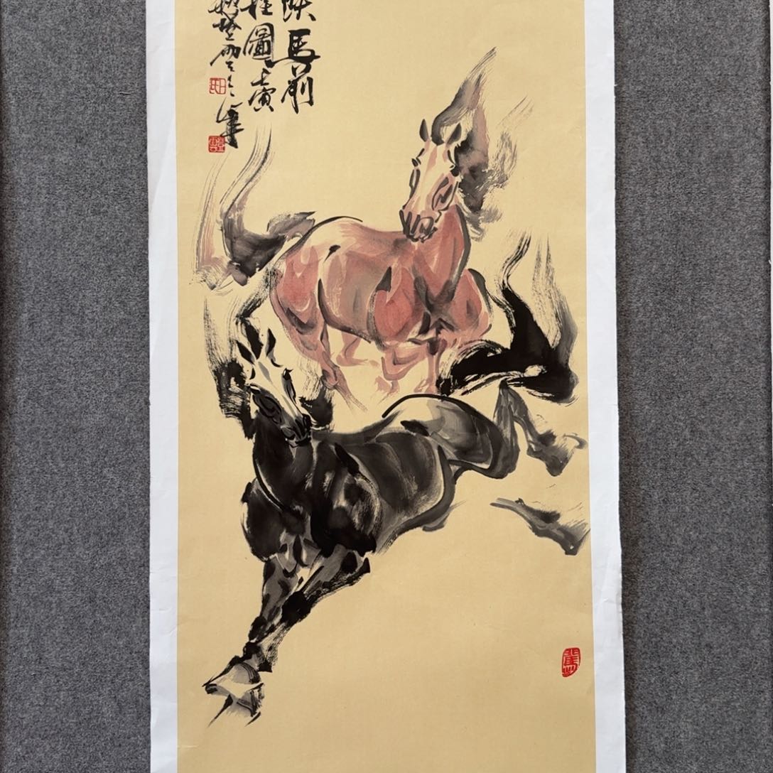 国画zz卜登云老师手绘作品