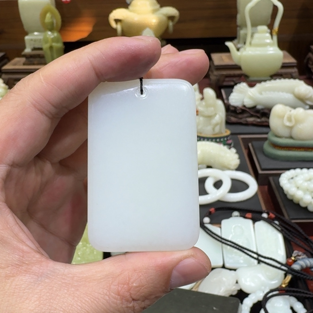 【闪购商品】和田玉挂件未镶嵌大*结