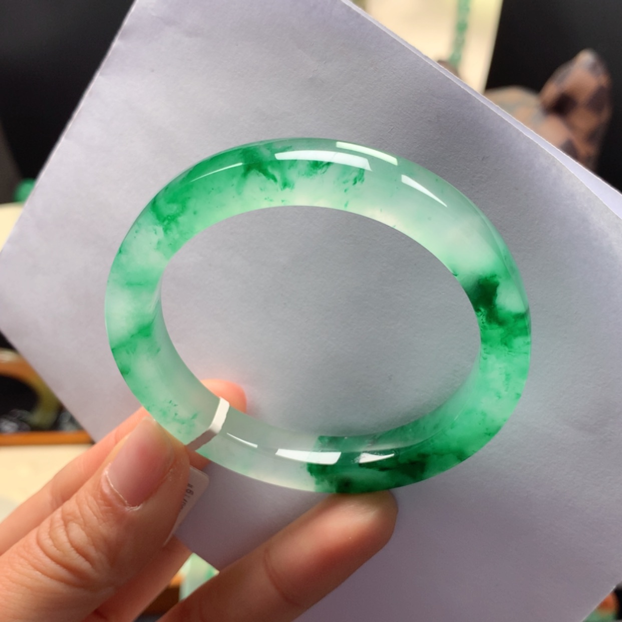 【闪购商品】未镶嵌手镯石英质玉小*