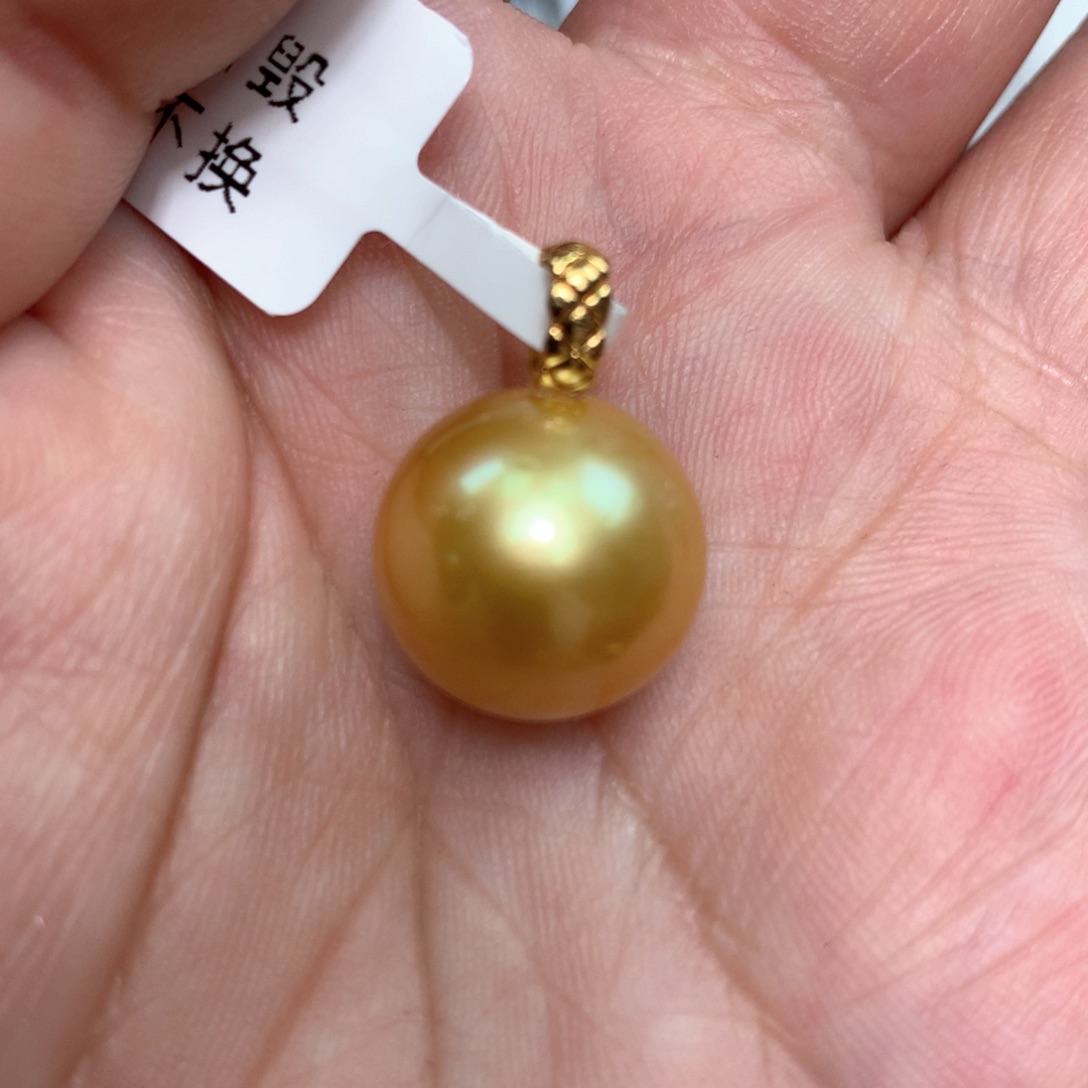 海水珍珠颈饰18K金镶嵌