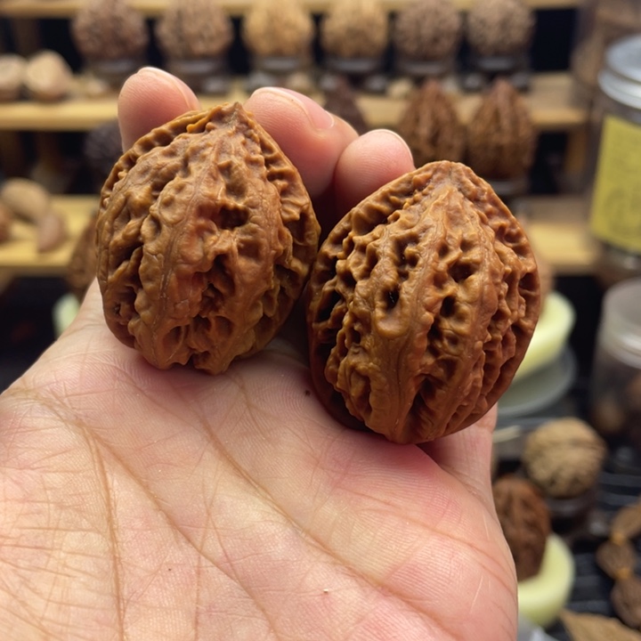 文玩核桃把件楸子12