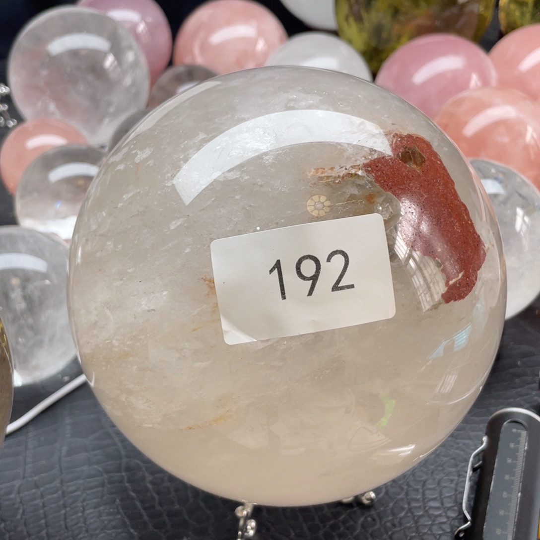 水晶摆件未镶嵌192 直径16CM