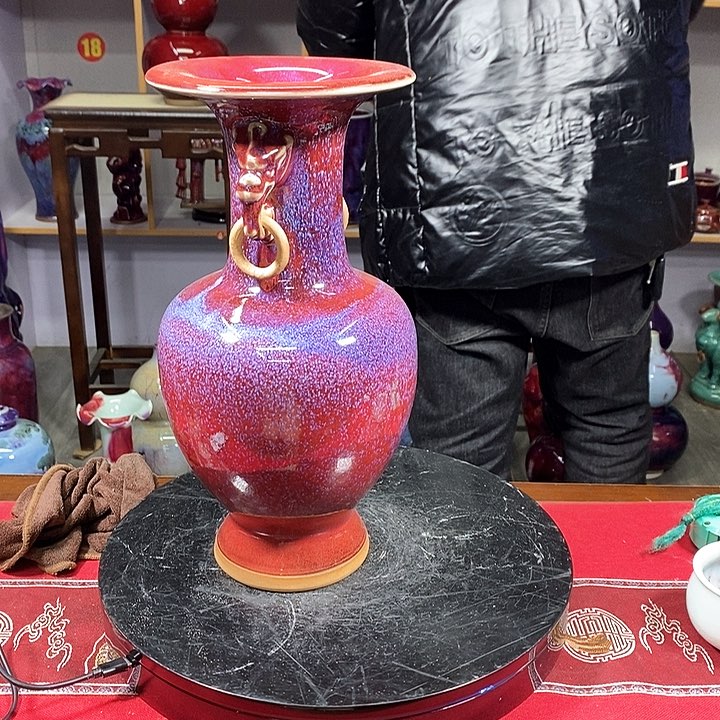 瓶中国神垕精品钧瓷