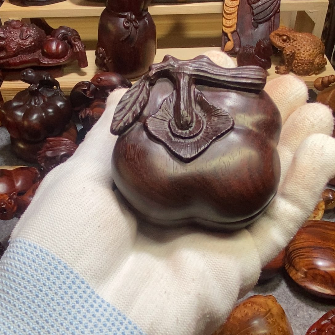 无***喻小叶紫檀手串/手链小叶紫檀大柿子