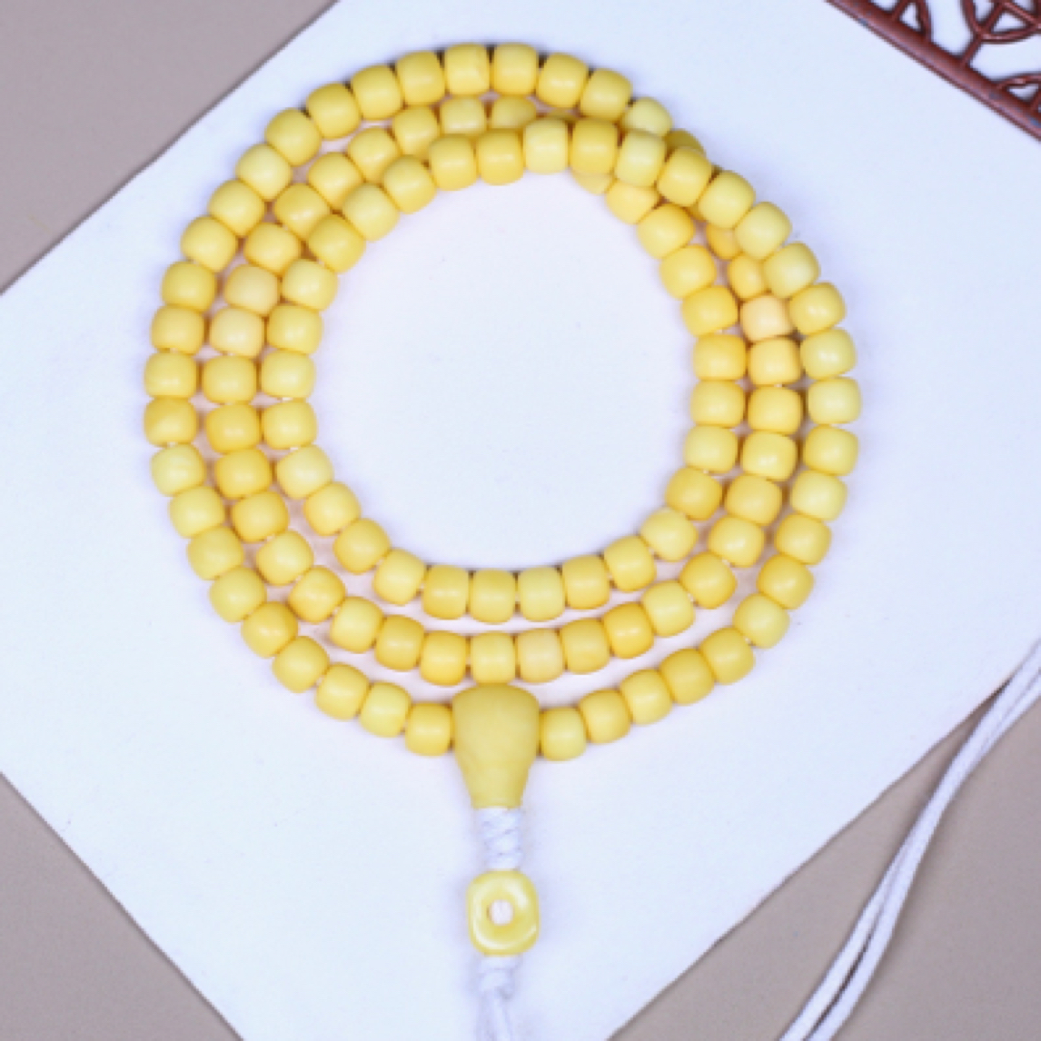 6.8*5.7mm白蜡自然氧化小年份老型108，藏区回流太醇太好了19.47克