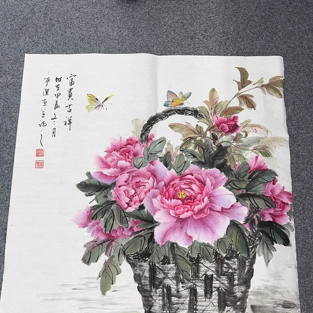 国画纯手绘作品欣赏