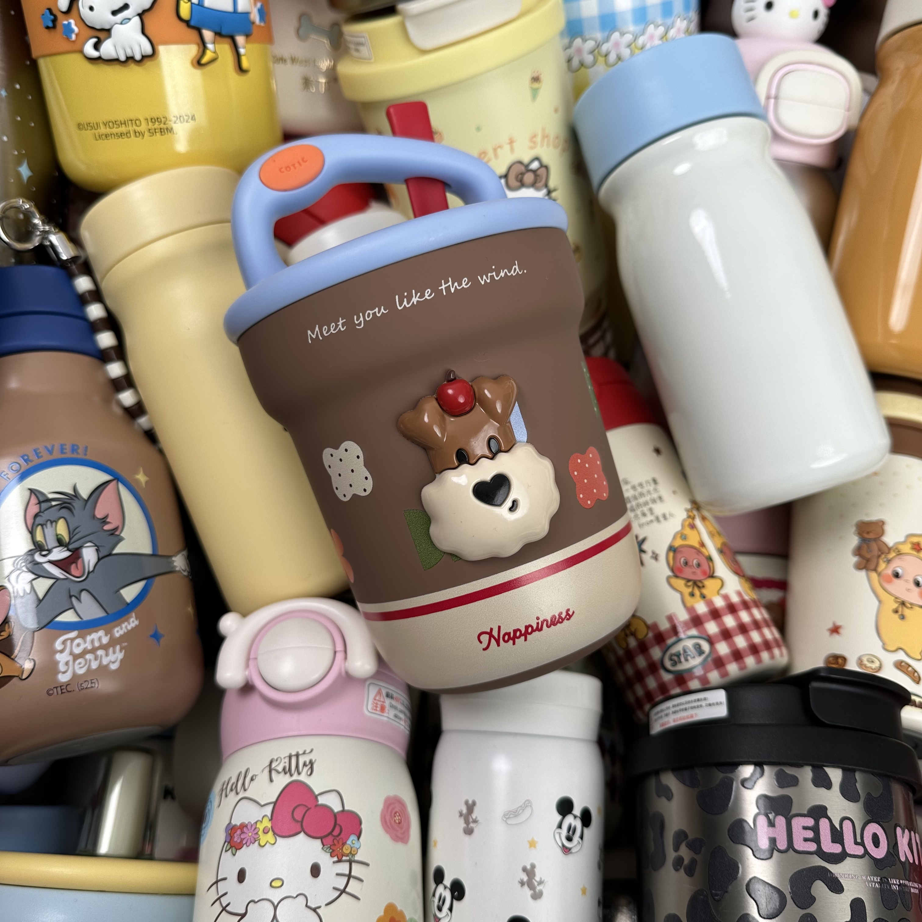 杯同学正品316早餐杯带盖带勺子保温杯陶酸奶燕麦办公室便携专用