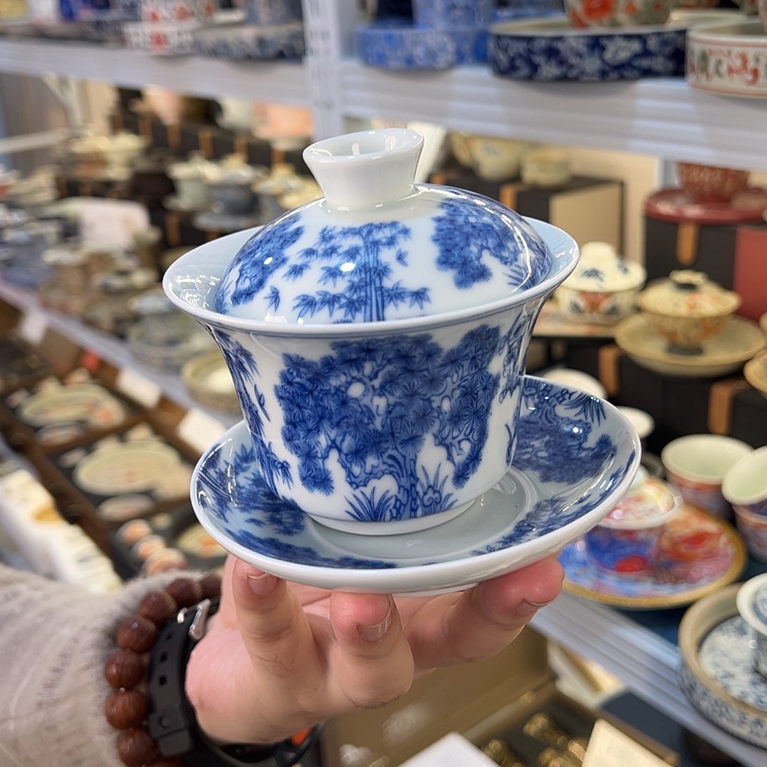 盖碗很漂亮我很喜欢