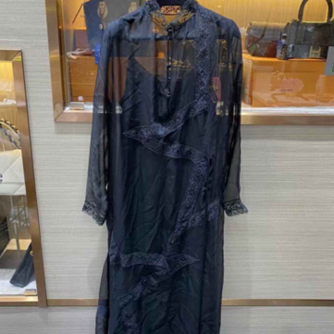 99新 GUCCI/古驰 蕾丝两件套连衣裙/40码/D00990