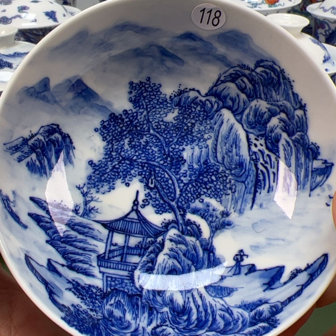 景德镇纯手绘茶具118