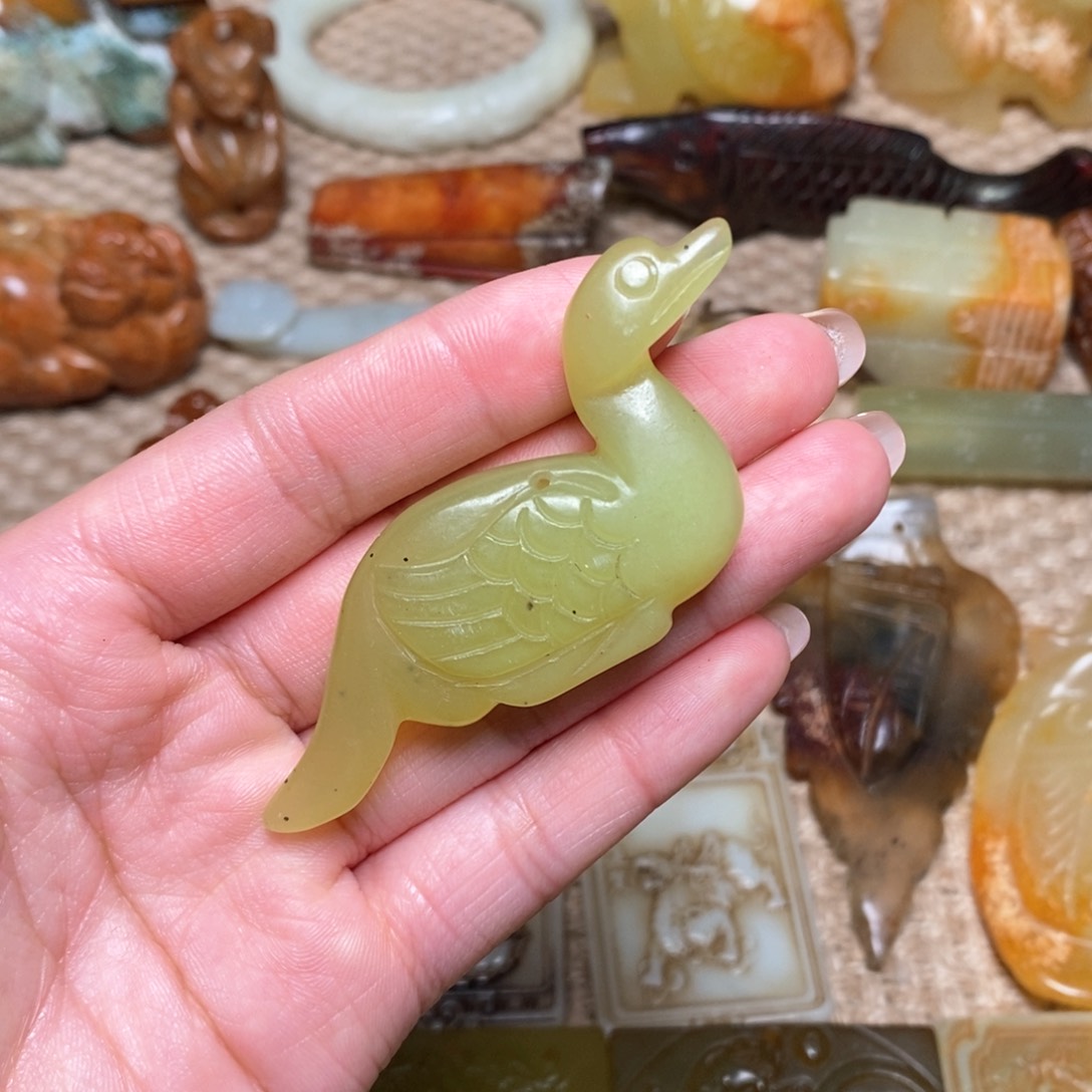 白玉菩提吊坠白玉菩提白玉菩提摆件