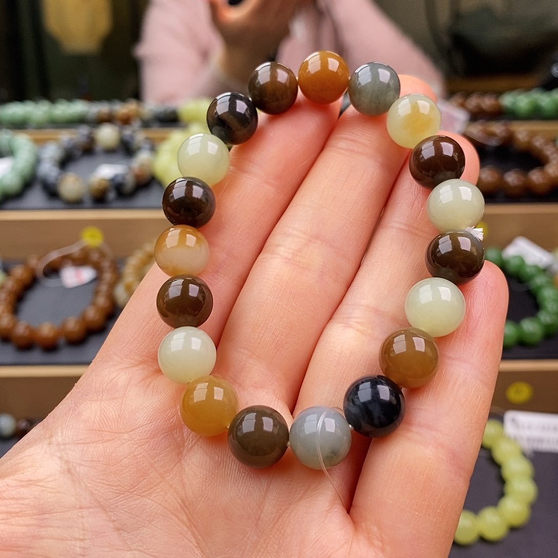 和田玉手链未镶嵌