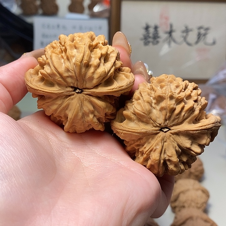 吊坠文玩核桃52官帽