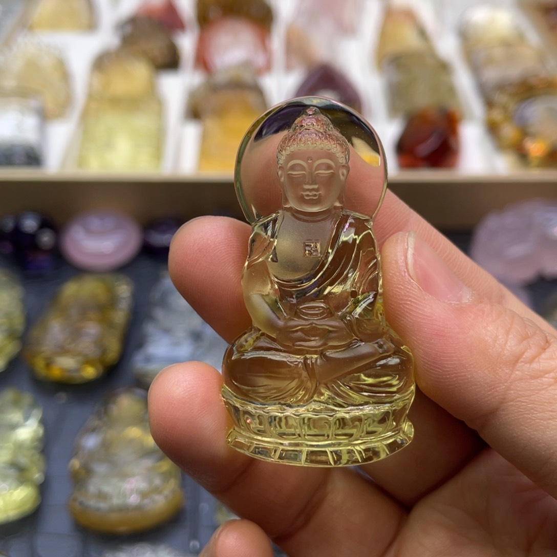 水晶颈饰未镶嵌定制