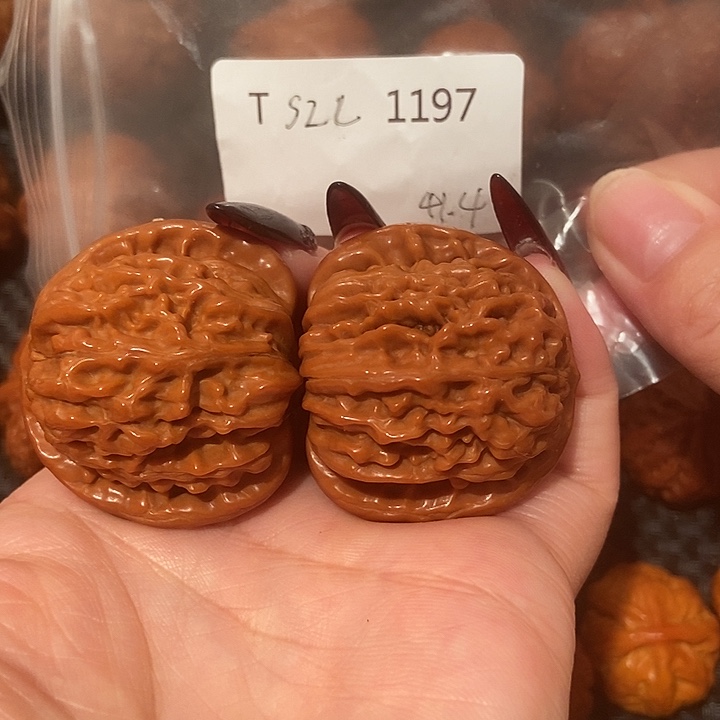 文玩核桃吊坠四座楼41