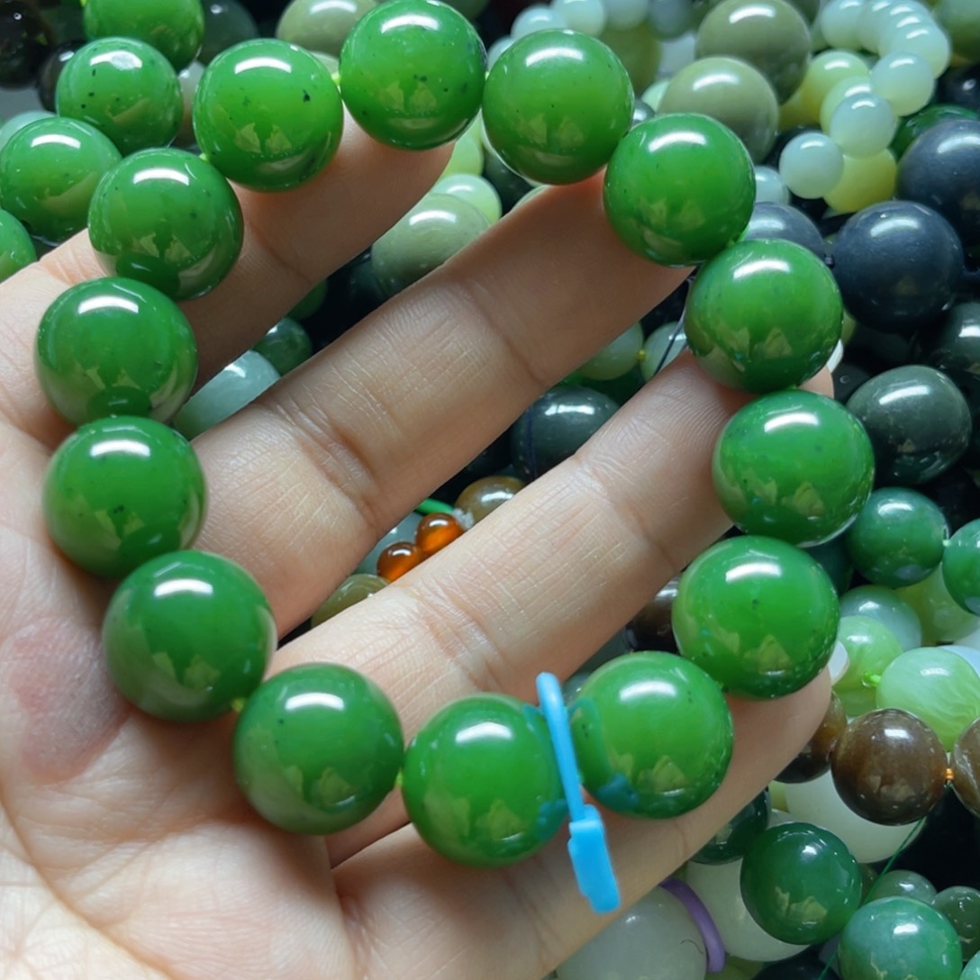 和田玉手链未镶嵌