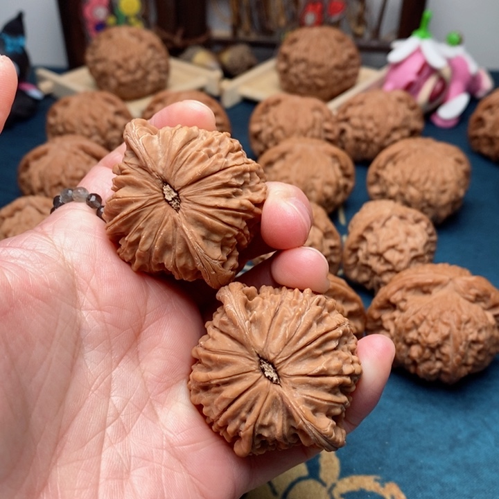 文玩核桃把件我****花山地磨43