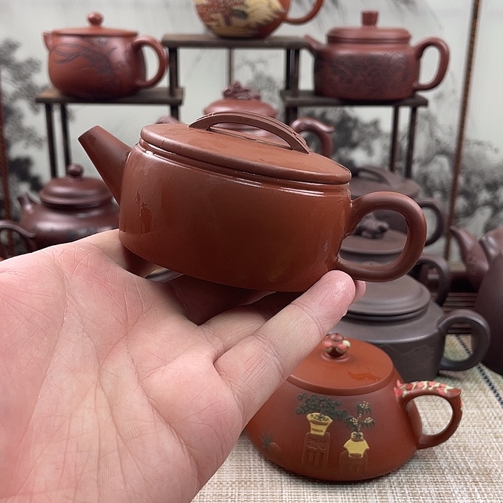 紫砂茶壶宜兴紫砂微瑕2