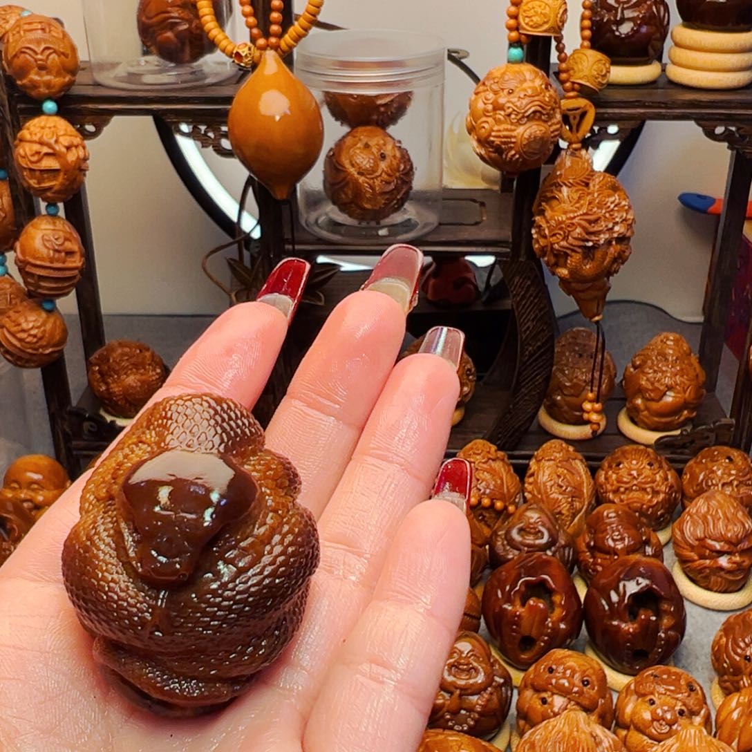 橄榄核手串/手链水*书蛇