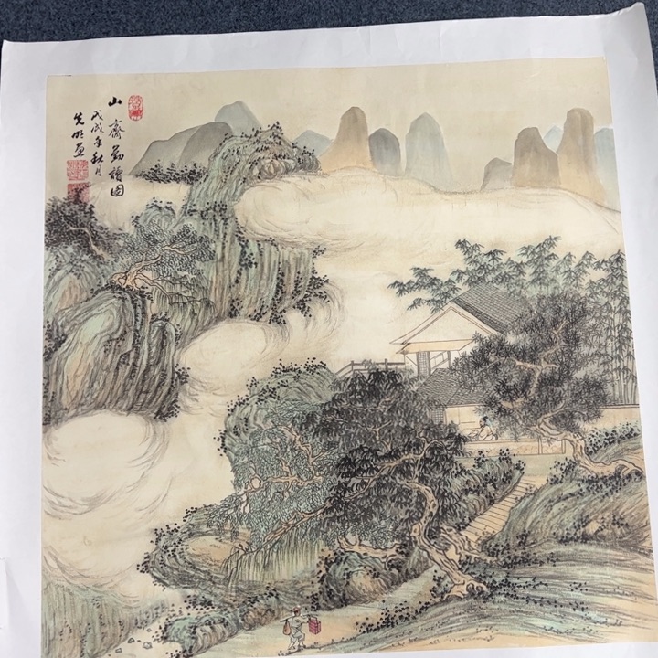 国画纯手绘作品欣赏图